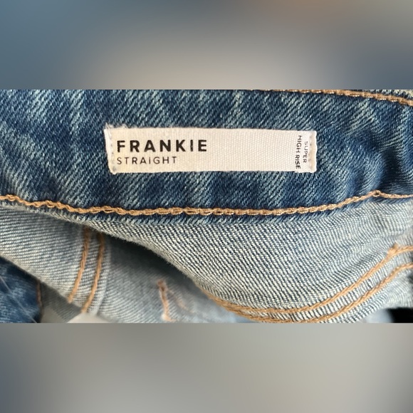 NWT Dear John Super High Rise Frankie Straight Crop Jeans - Picture 7 of 9